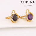 11942 xuping moda dedo ouro 18k capina anéis com pedra